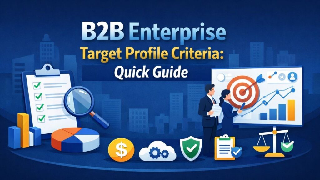 B2B Enterprise Target Profile Criteria