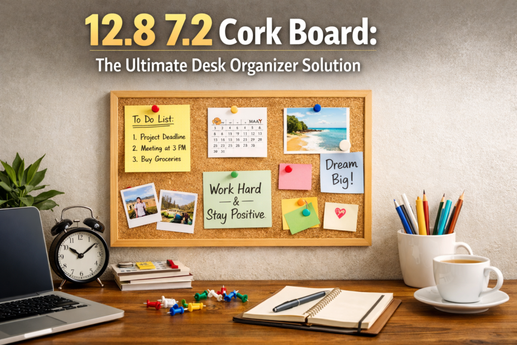 12.8 7.2 Cork Board
