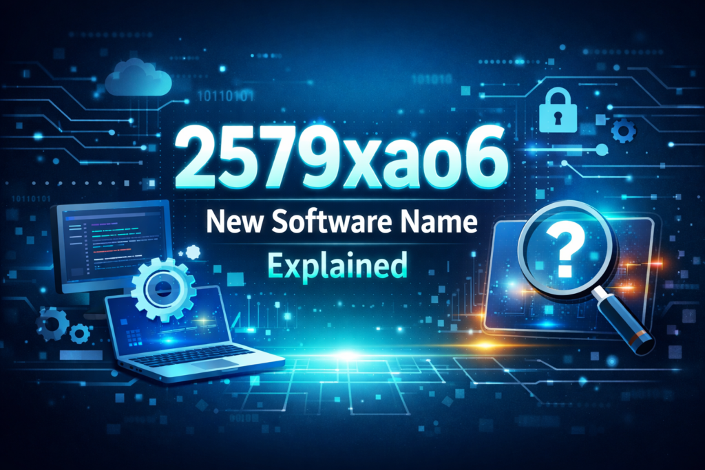 2579xao6 New Software Name