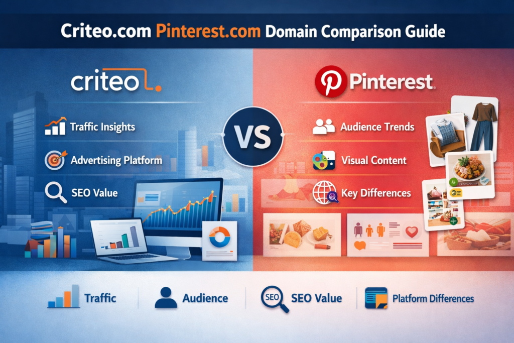 Criteo.com Pinterest.com Domain Comparison
